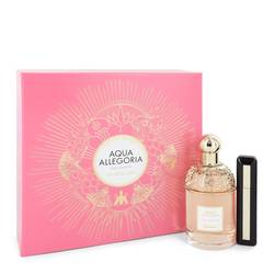 Guerlain Aqua Allegoria Pera Granita Perfume Gift Set for Women (125ml EDT + 0.28oz Intense Volume Deep Black Mascara)