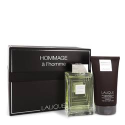 Lalique Hommage A L'homme Cologne Gift Set for Men
