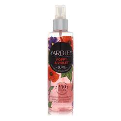 Yardley Poppy & Violet Body Fragrance Spray for Women | Yardley London
