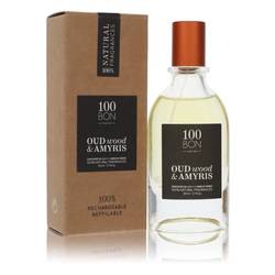 100 Bon Oud Wood & Amyris 50ml Concentree De Parfum Spray for Unisex (Refillable)