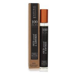 100 Bon Oud Wood & Amyris 15ml Miniature - Concentree De Parfum for Unisex (Refillable)