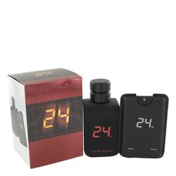 ScentStory 24 Go Dark The Fragrance 100ml EDT for Men + 0.8oz Mini Pocket Spray