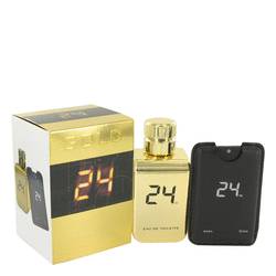 Scentstory 24 Gold The Fragrance EDT Spray + 0.8oz Mini EDT Pocket Spray