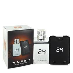 Scentstory 24 Platinum Oud Edition 100ml EDT Concentree Spray  + 0.8oz Pocket Spray for Unisex