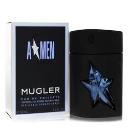 Thierry Mugler Angel Refillable 50ml EDT for Men (Rubber Flask)