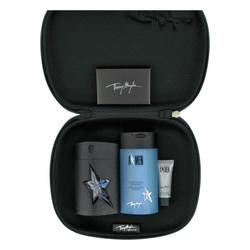 Thierry Mugler Angel Cologne Gift Set for Men (50ml EDT + 100ml Hair & Body Shampoo + Self-Bronzer)