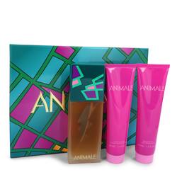 Animale Perfume Gift Set for Women (100ml EDP + 100ml Shower Gel + 100ml Body Lotion)