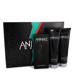 Animale Cologne Gift Set for Men (100ml EDT + 100ml After Shave Balm + 100ml Body Wash)