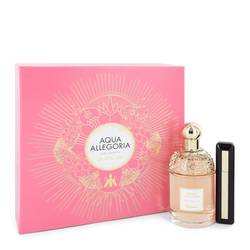 Guerlain Aqua Allegoria Pera Granita Perfume Gift Set for Women (125ml EDT + 0.28oz Intense Volume  Deep Black Mascara)