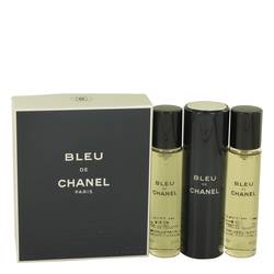 Bleu De Chanel Miniature (EDT for Men) + 2 Refills