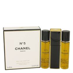 Chanel No. 5 Refillable EDP for Women (Includes 1 Purse Spray and 2 Refills)
