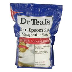 Dr Teal's Pure Epsom Salt Therapeutic Soak Soothes Sore Muscles & Tired Feet Fast Dissolving Ultra-fine crystals 