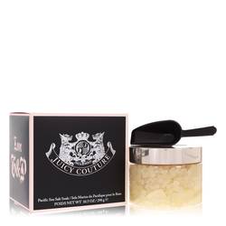 Juicy Couture Huge Crystal Goblet with Pacific Sea Salt Soak in Luxury Juicy Gift Box