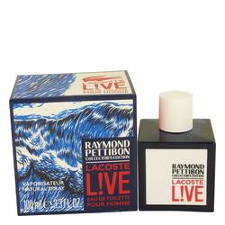 Lacoste Live EDT for Men (Limited Edition Raymond Pettibon Bottle)