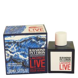 Lacoste Live EDT for Men (Limited Edition Raymond Pettibon Bottle)