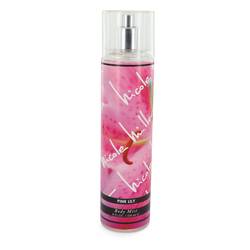 Nicole Miller Pink Lily Body Mist for Women