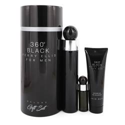 Perry Ellis 360 Black Cologne Gift Set for Men