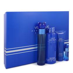 Perry Ellis 360 Very Blue Cologne Gift Set for Men