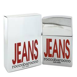 Roccobarocco Silver Jeans 75ml EDT for Men (New Packaging)