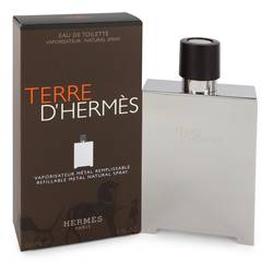 Hermes Terre D'hermes Refillable EDT for Men (Metal)