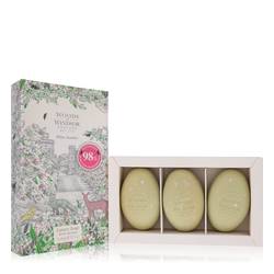 White Jasmine Three 2.1 oz Luxury Soaps | Woods of Windsor