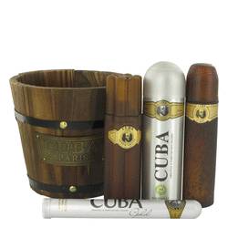 Fragluxe Cuba Gold Cologne Gift Set for Men
