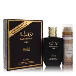 Lattafa Raghba EDP for Men + 1.7oz Deodorant Size: 3.4 oz Eau De Parfum Spray Plus 1.7 oz Deodorant